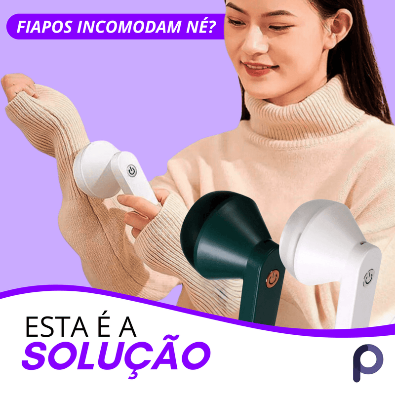 PeloZero - Removedor de Pelos e Fiapos Elétrico Recarregável - PShop