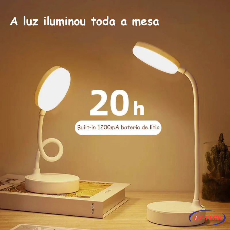 Luminária LED Mesa Recarregável - PShop